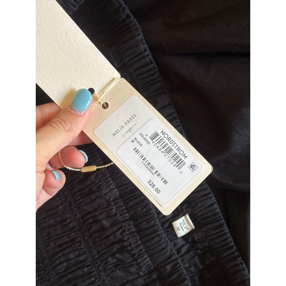 DOEN Melie Dress in Black Size Medium - Picture 9 of 9